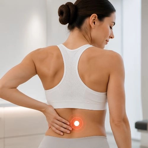 Aplicare Omstrip® — zona lombar